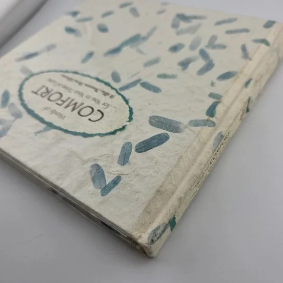 Words of Comfort Book Blue Mountain‎ Arts Collection 2002 Vintage Hardcover - Picture 6 of 13